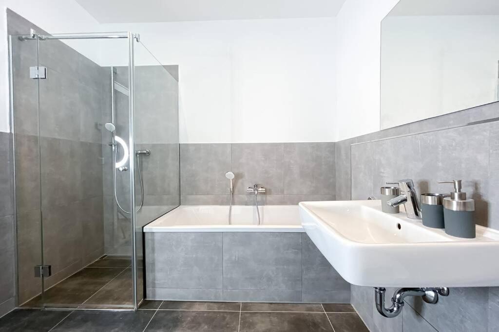 Modernes Luxus-Apartment Im Leipziger Zentrum Exteriér fotografie